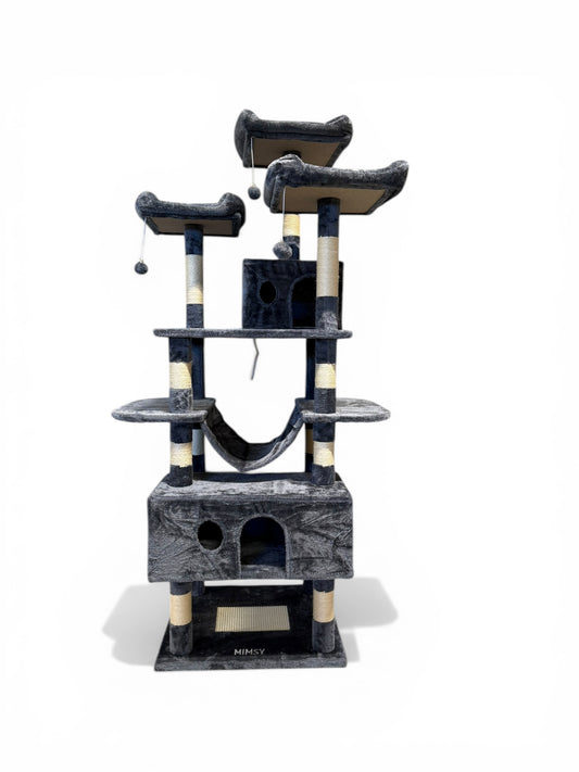 MIMSY Klorestativ Mishka – 180 cm (Grå) - Mimsy store