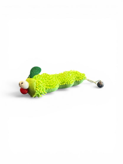 Mimsy Katteleke Larve med Catnip (Grønn) - Mimsy