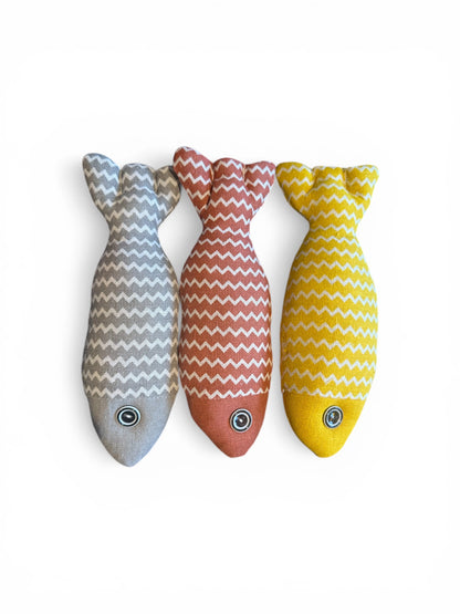 Mimsy Katteleke Fisk med Catnip (Flere farger) - Mimsy