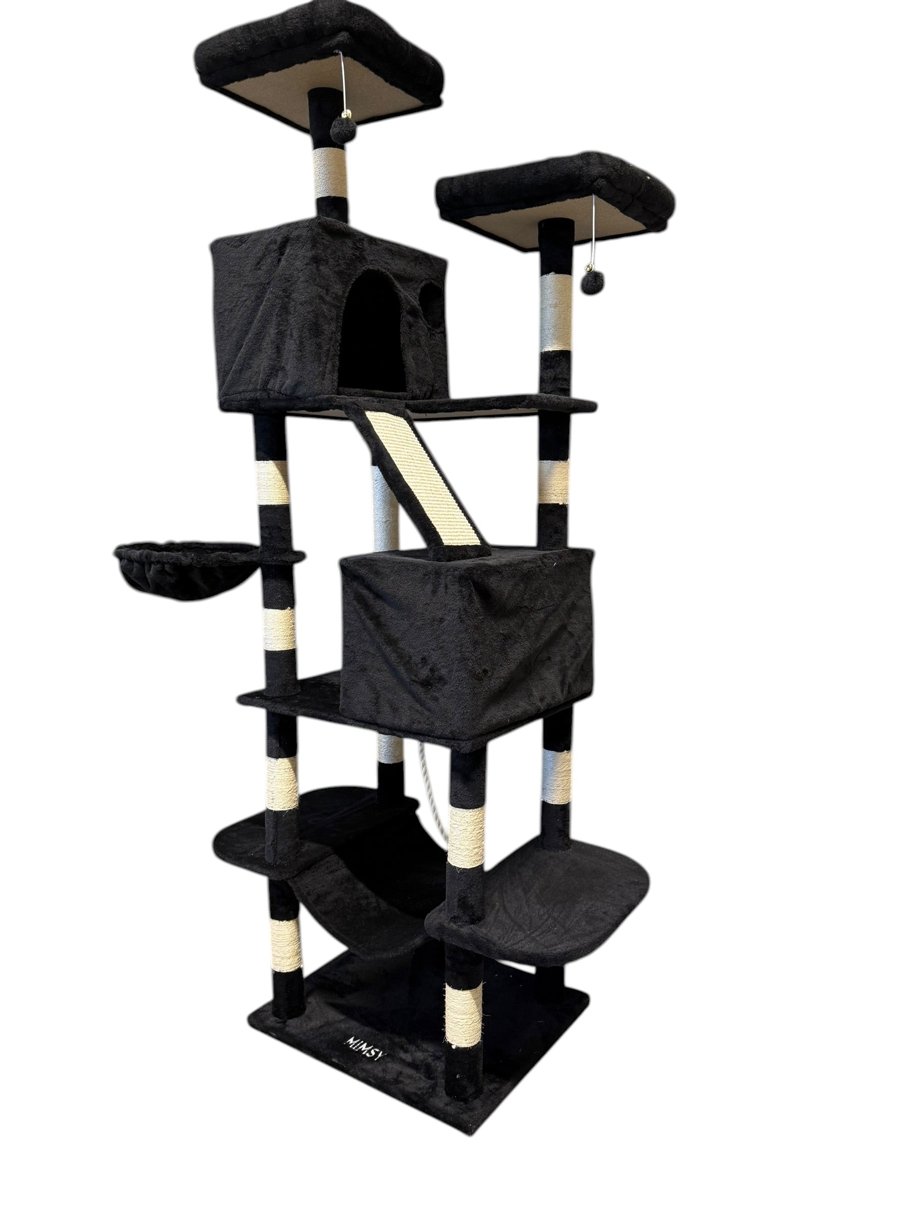 MIMSY Klorestativ Mickey – 206 cm (Svart) - Mimsy store