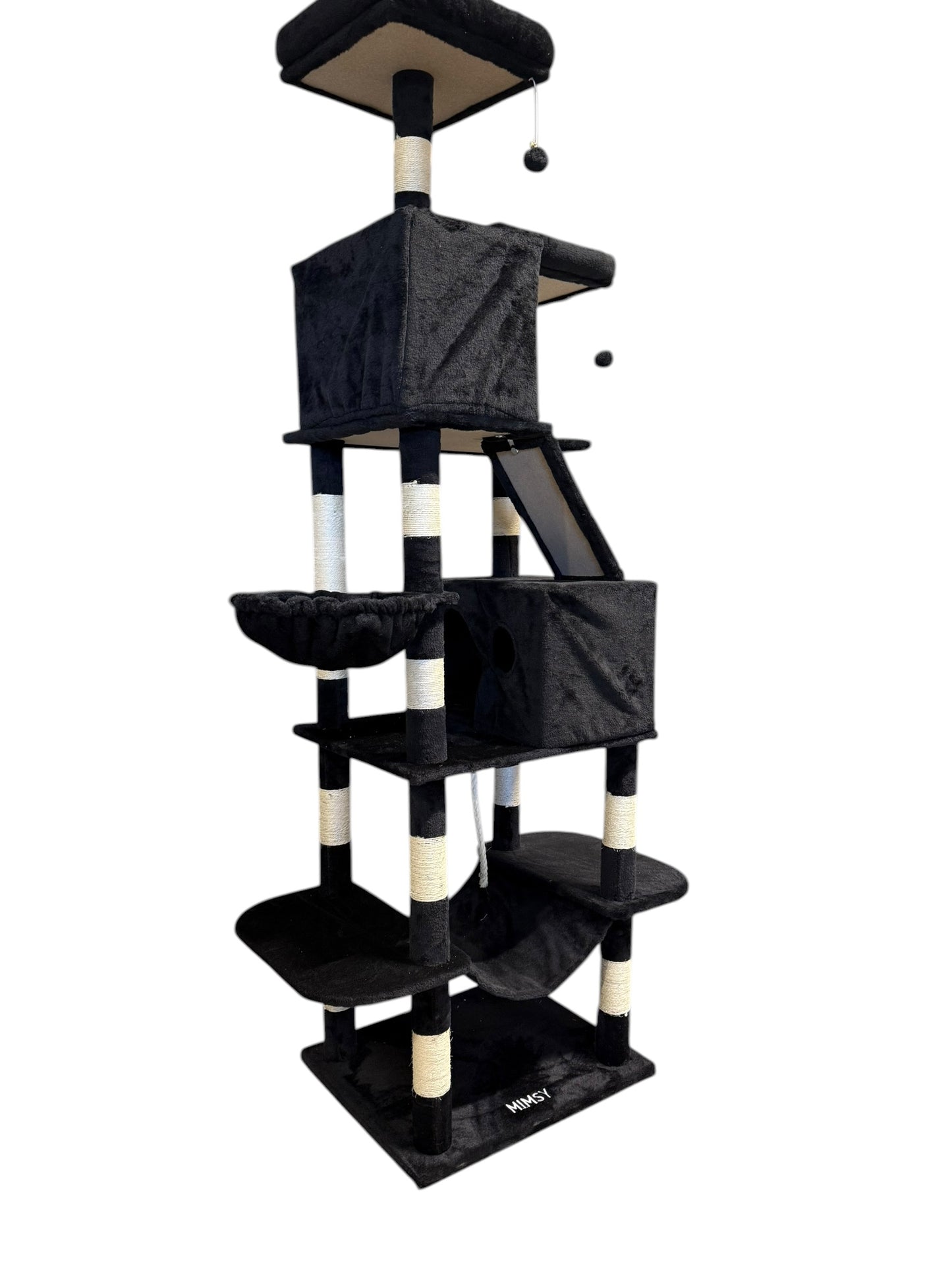 MIMSY Klorestativ Mickey – 206 cm (Svart) - Mimsy store
