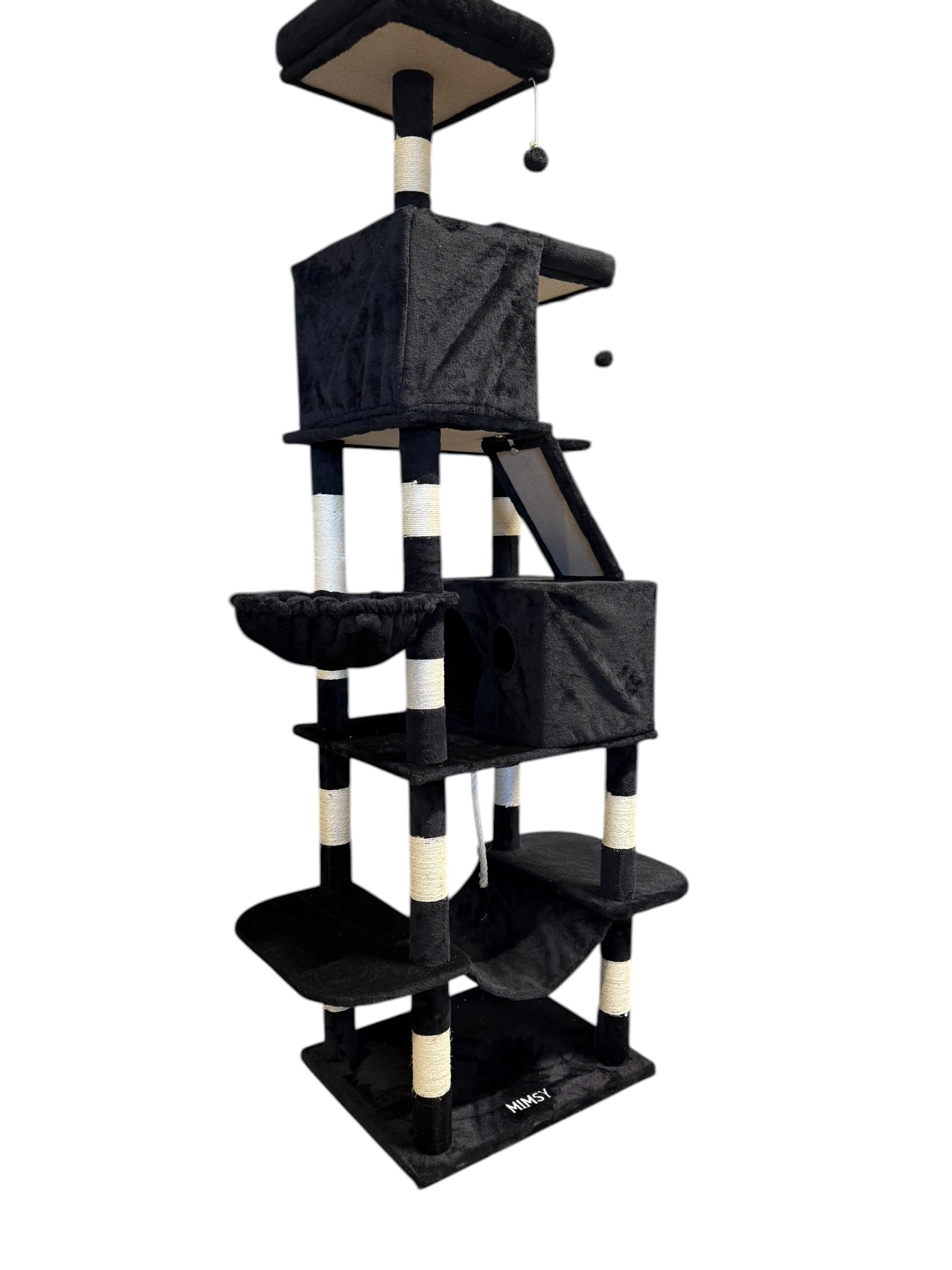 MIMSY Klorestativ Mickey – 206 cm (Svart) - Mimsy store