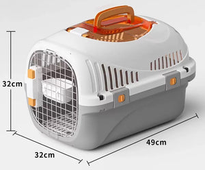 Katte- og smådyrtransportbur med toppåpning – 49 cm | Trygg og komfortabel reise