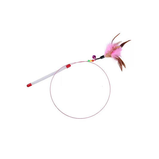 🎣 Katteleke fiskestang med fjær og bjelle | Interaktiv jaktlek - Mimsy store