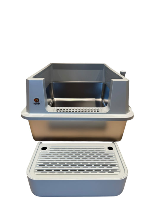 XXL Åpen Kattedo med Rustfri Stålbunn - Mimsy store