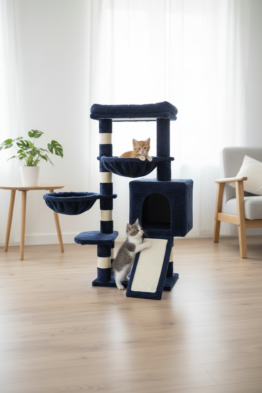 Maven klorestativ - kattunge på rampe