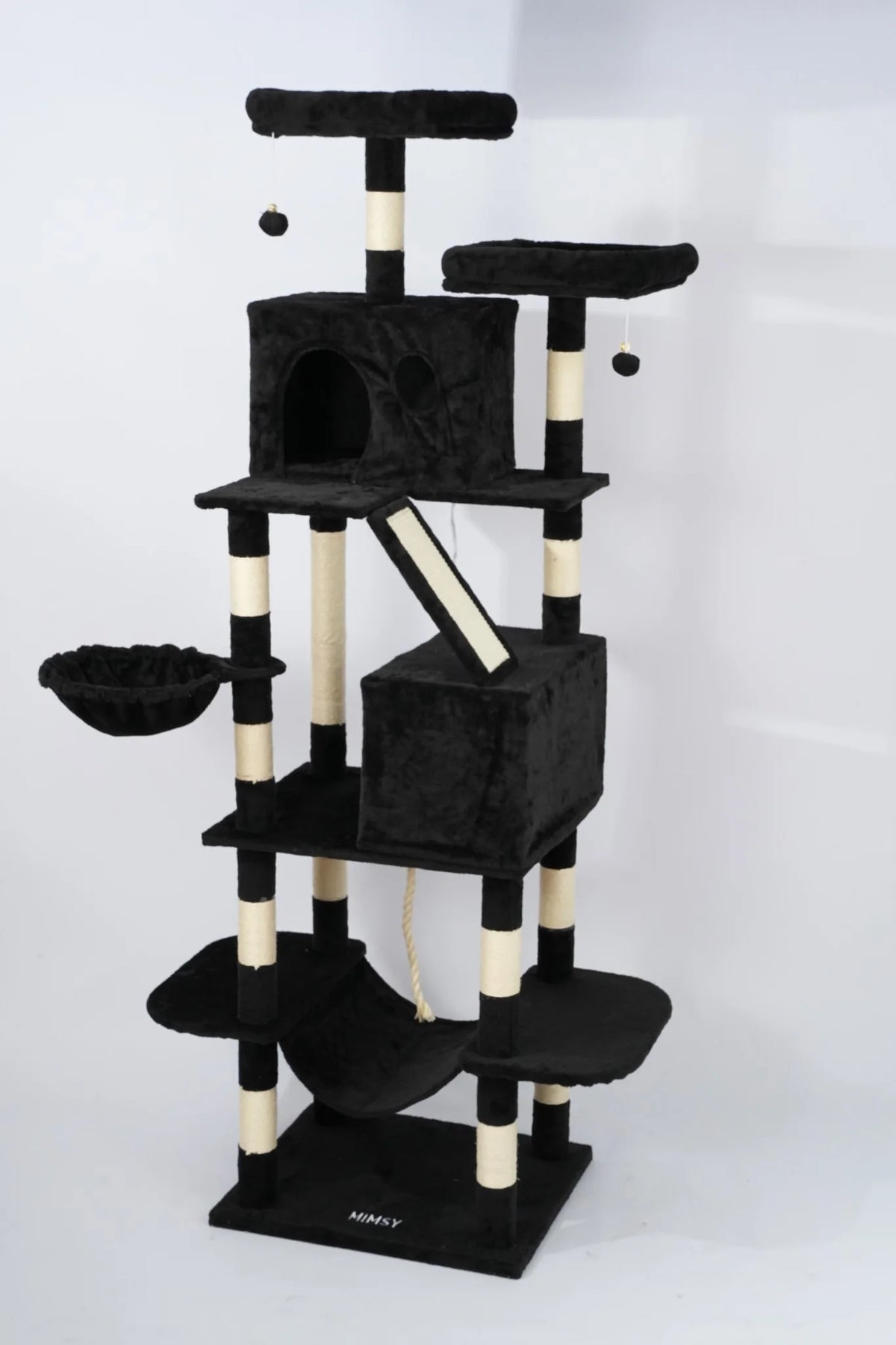 Mimsy Mickey klorestativ 206 cm – svart