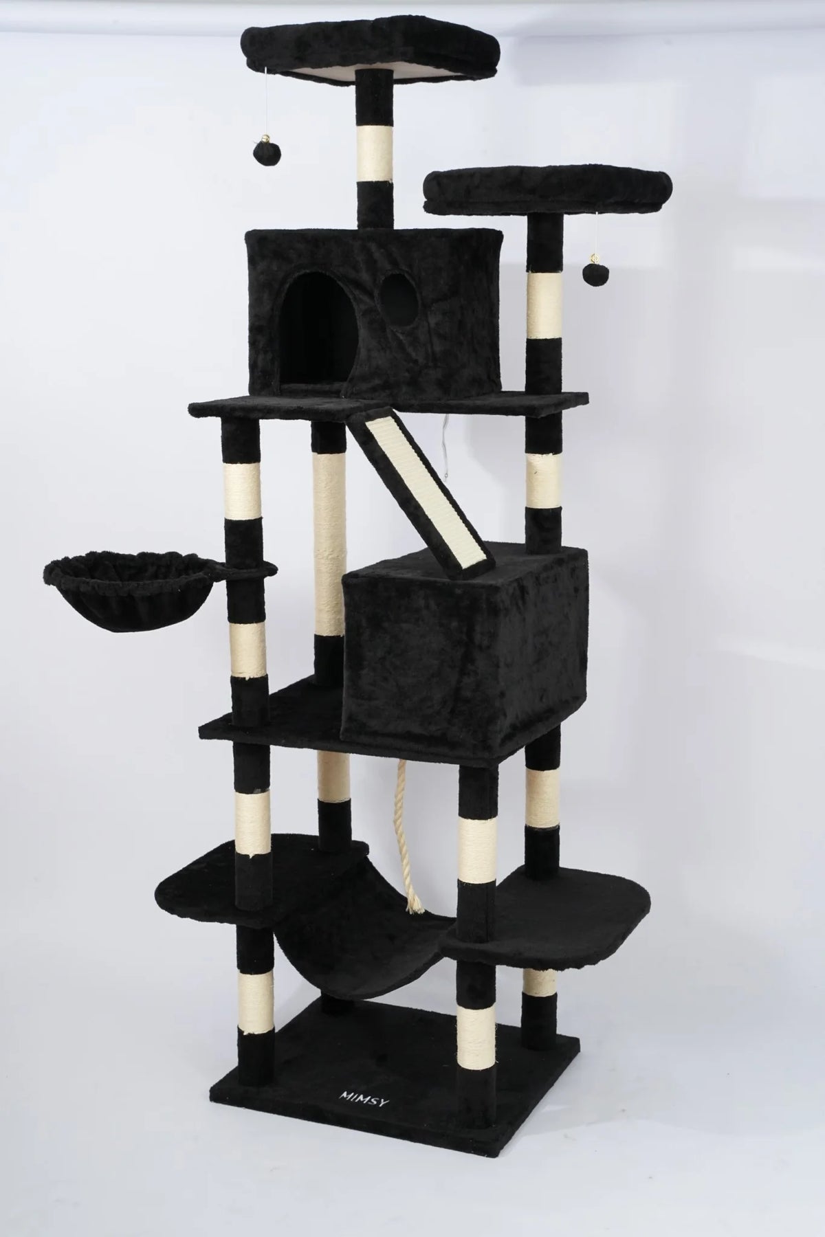 Mimsy Mickey klorestativ 206 cm – svart