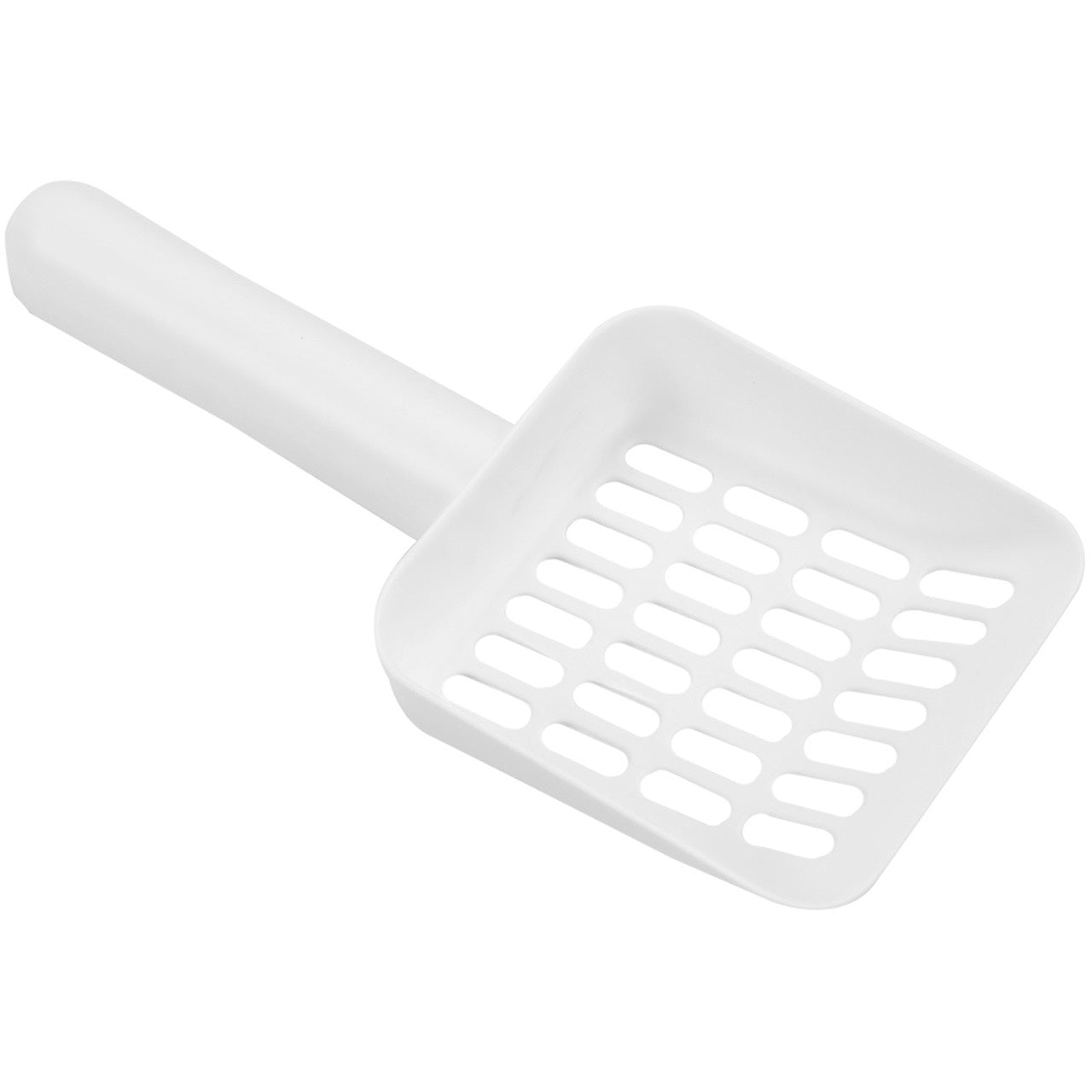 Medfølgende hvit kattespade