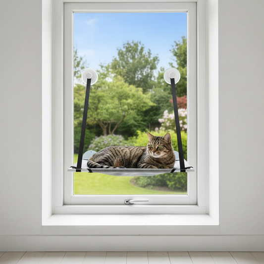 Vinduseng - brun katt, korrekt installasjon